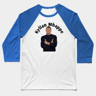 Kylian Mbappe Baseball T-Shirt